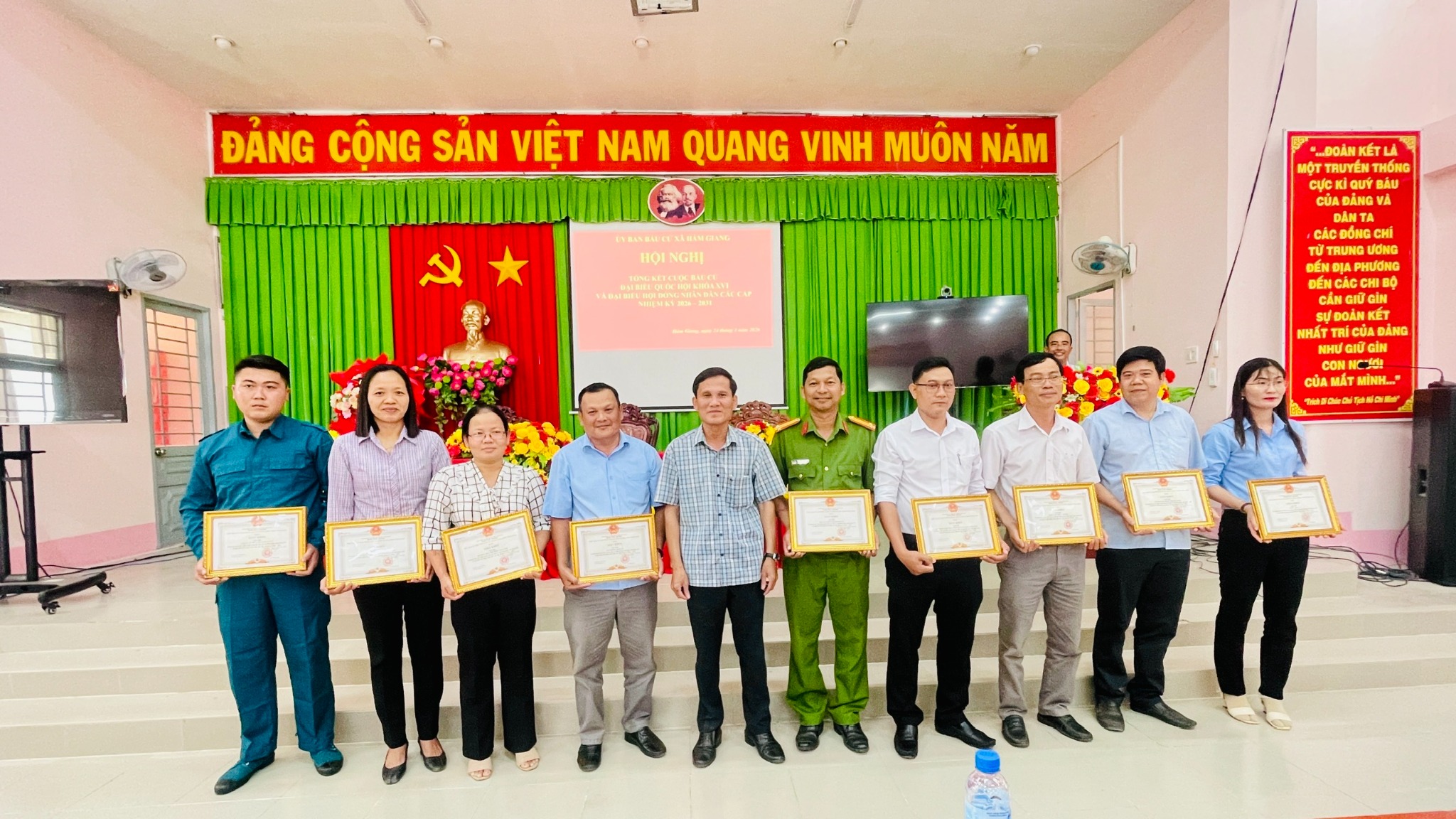 HỘI NGHỊ TỔNG KẾT CÔNG TÁC BẦU CỬ ĐẠI BIỂU QUỐC HỘI KHÓA XVI VÀ HĐND CÁC CẤP NHIỆM KỲ 2026 – 2031